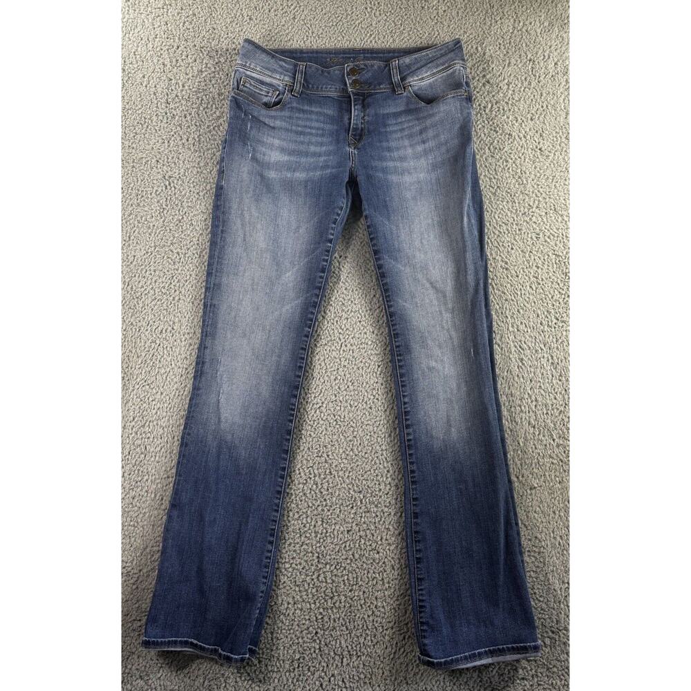 Mavi Jeans Women 29 Mid Rise Bootcut Western Festival Casual Classic Dark Wash